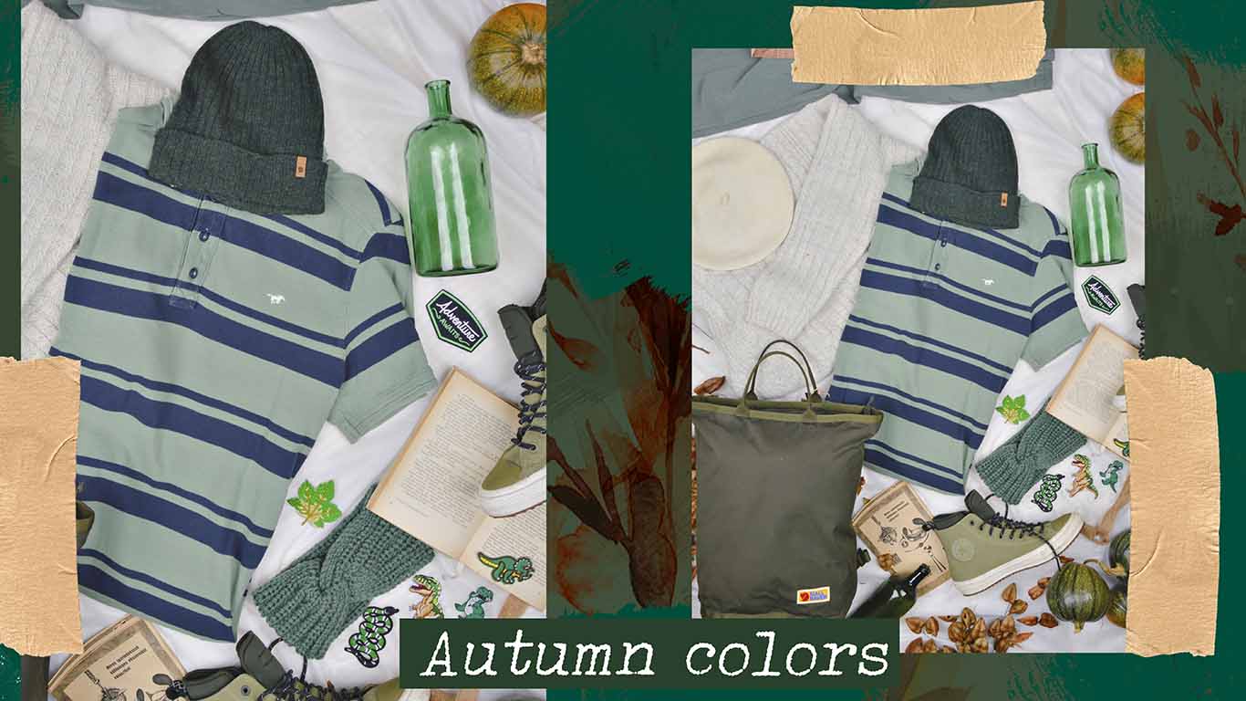 Ha jól hangolod össze az árnyalatokat, akkor a zöld szín egy biztonsági játékosá tehet téged amikor az őszi szetted tervezgeted.