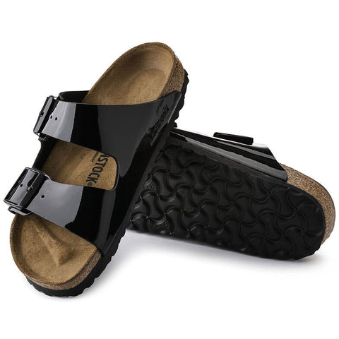 Birkenstock Arizona Classic unisex, Patent Black Birkenstock Arizona Classic unisex papucs normál fazonban, lakkos fekete színben.