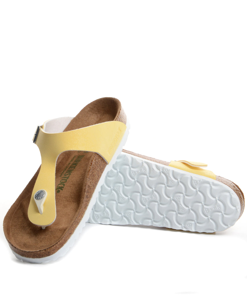 birkenstock gizeh yellow