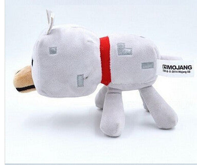 minecraft plush dog