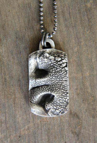 custom dog nose print necklace