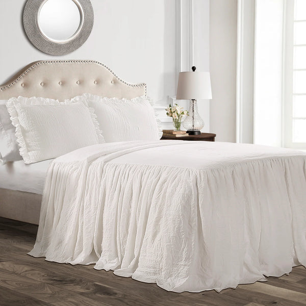 Ruffle Skirt Bedspread