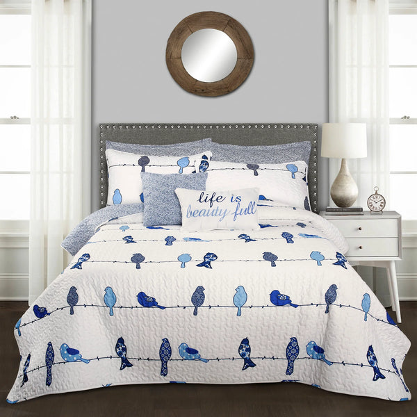 Birds Quilt Set