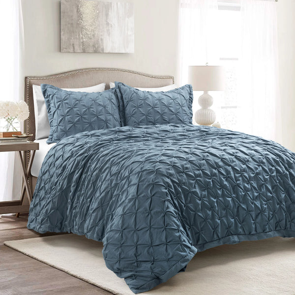 Ravello Pintuck Duvet Cover