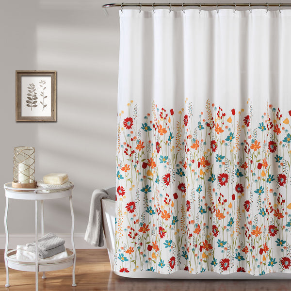 Floral Shower Curtains by Lush Decor