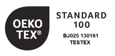 This item is OEKO-TEX®  Standard 100 certified