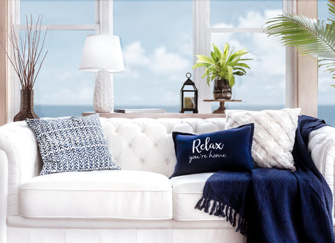 Coastal Style Pillows by Lush Decor