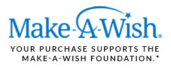 Your purchase of this product supports the Make-A-Wish Foundation
