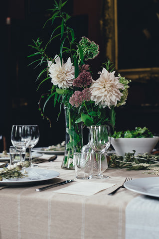 floral table centerpiece 