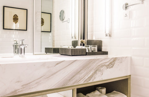 marble bathroom sink