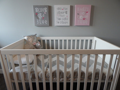 baby girl crib