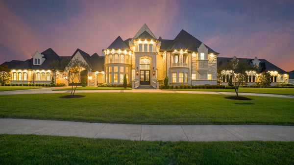 sprawling mansion