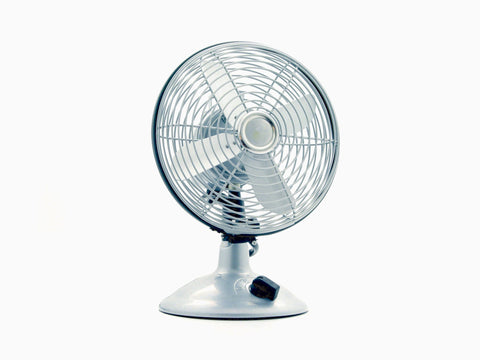 Use a desk fan to improve air flow 