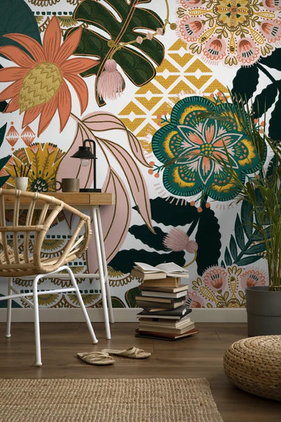 Bohemian Mural Wall