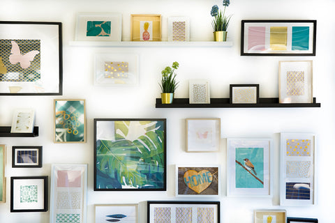 picture frame wall