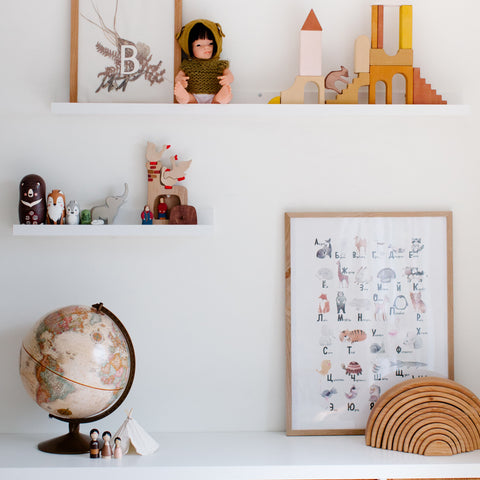 Kids shelving