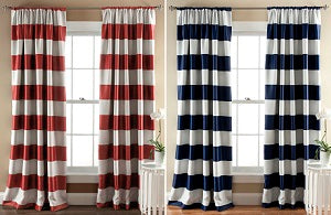 Stripe Blackout Curtains