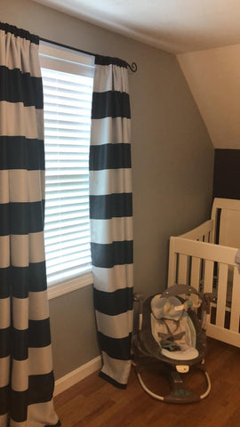 Stripe Blackout Curtains