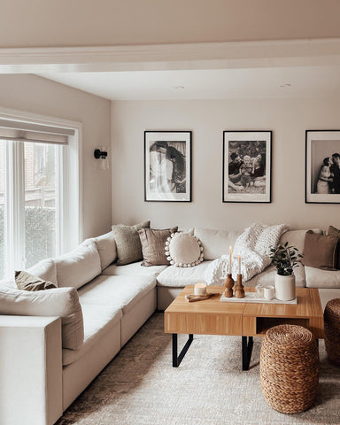 neutral living room decor