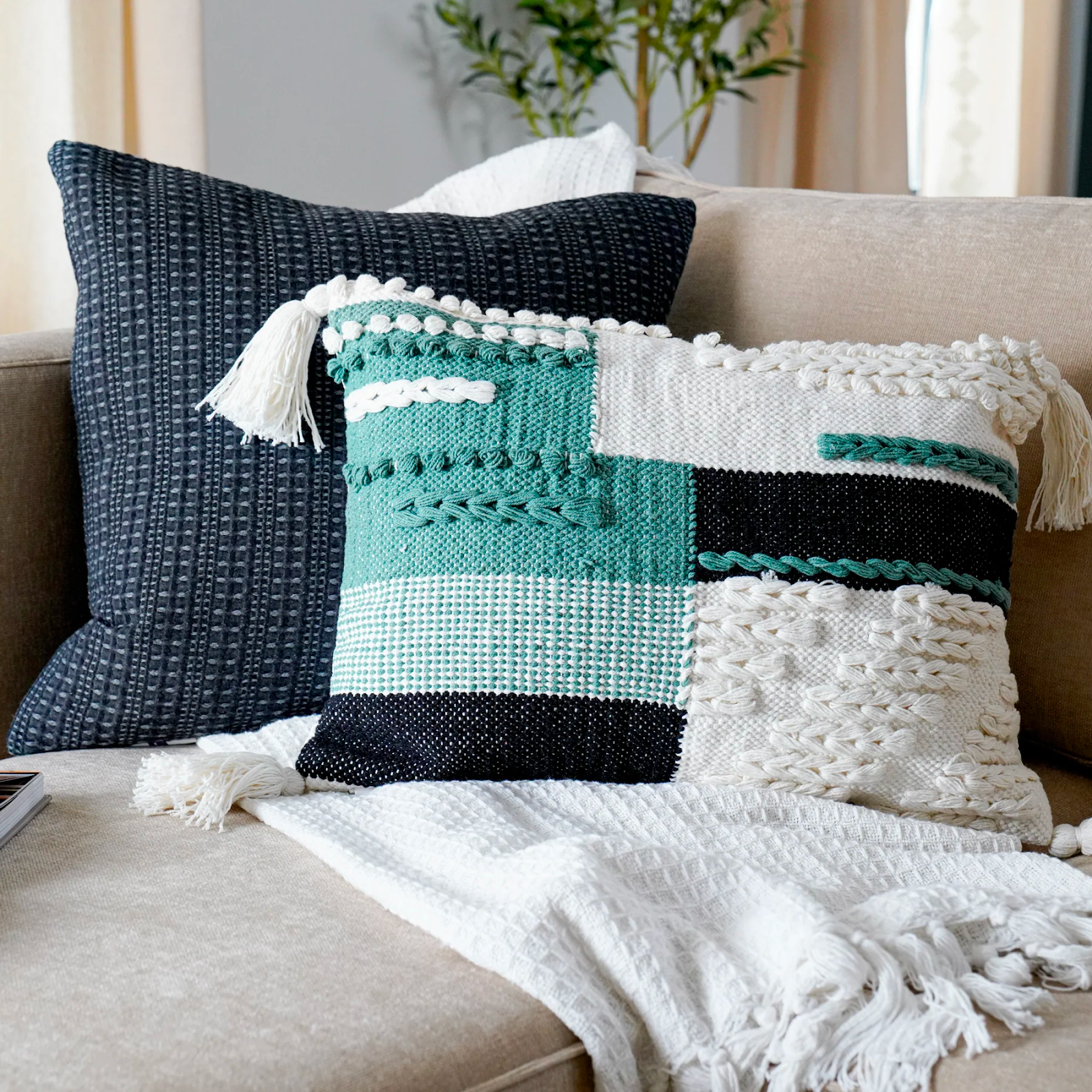 Woven Decorative Pillow