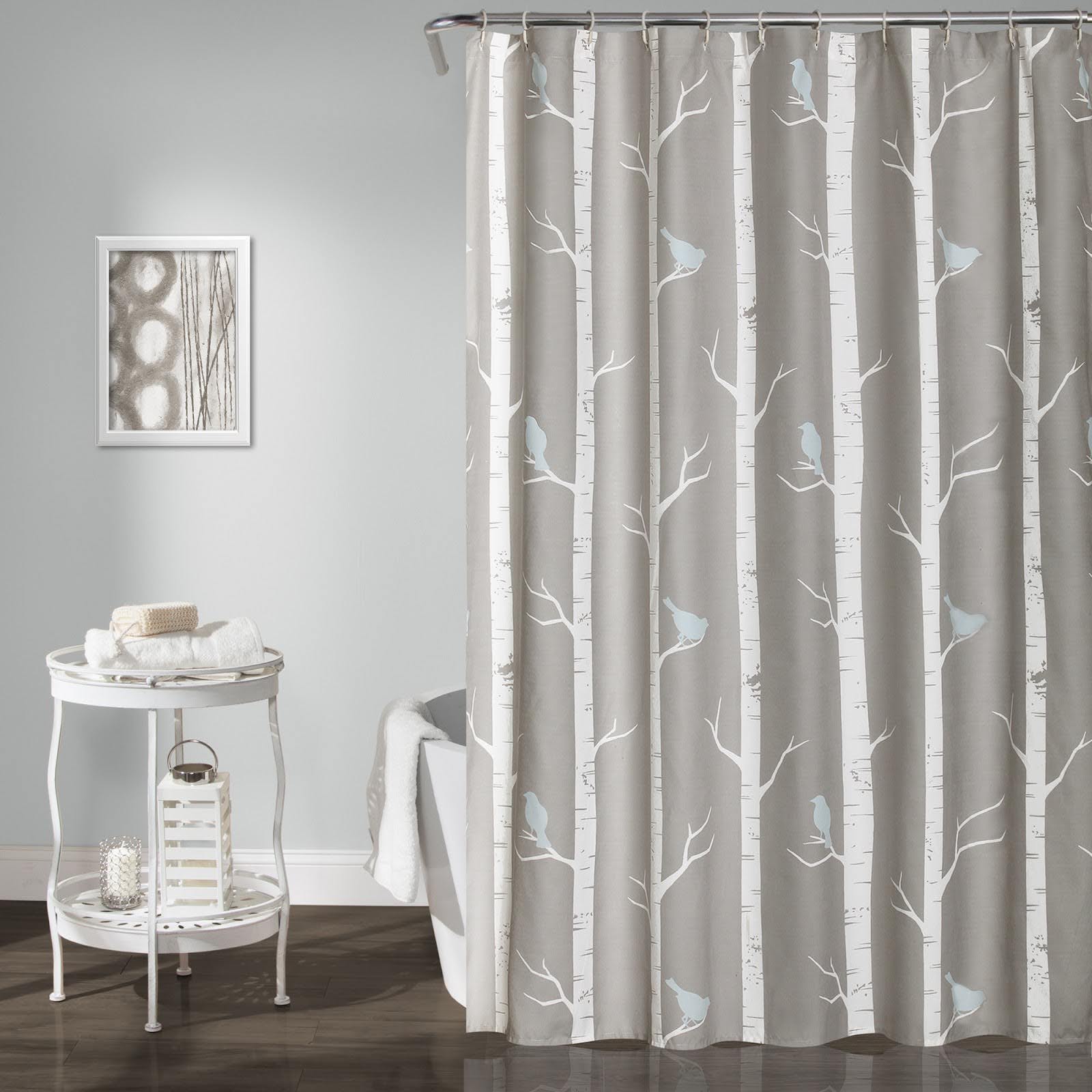 Bird On The Tree Shower Curtain