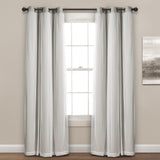 Grommet Sheer With Insulated Blackout Lining Curtain Panel Set | Lush ...