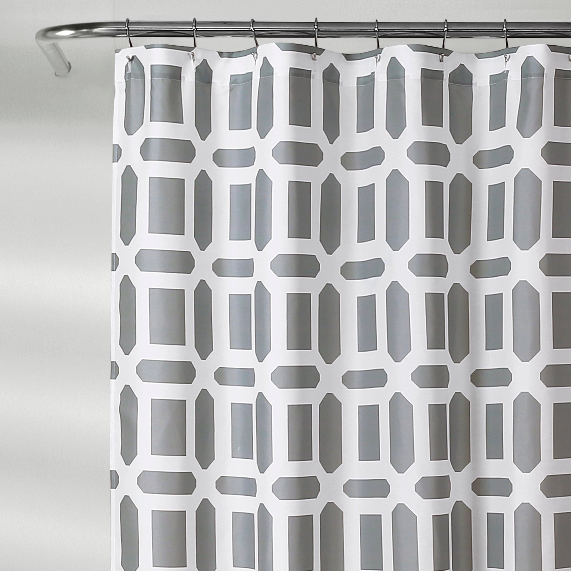 geo shower curtain