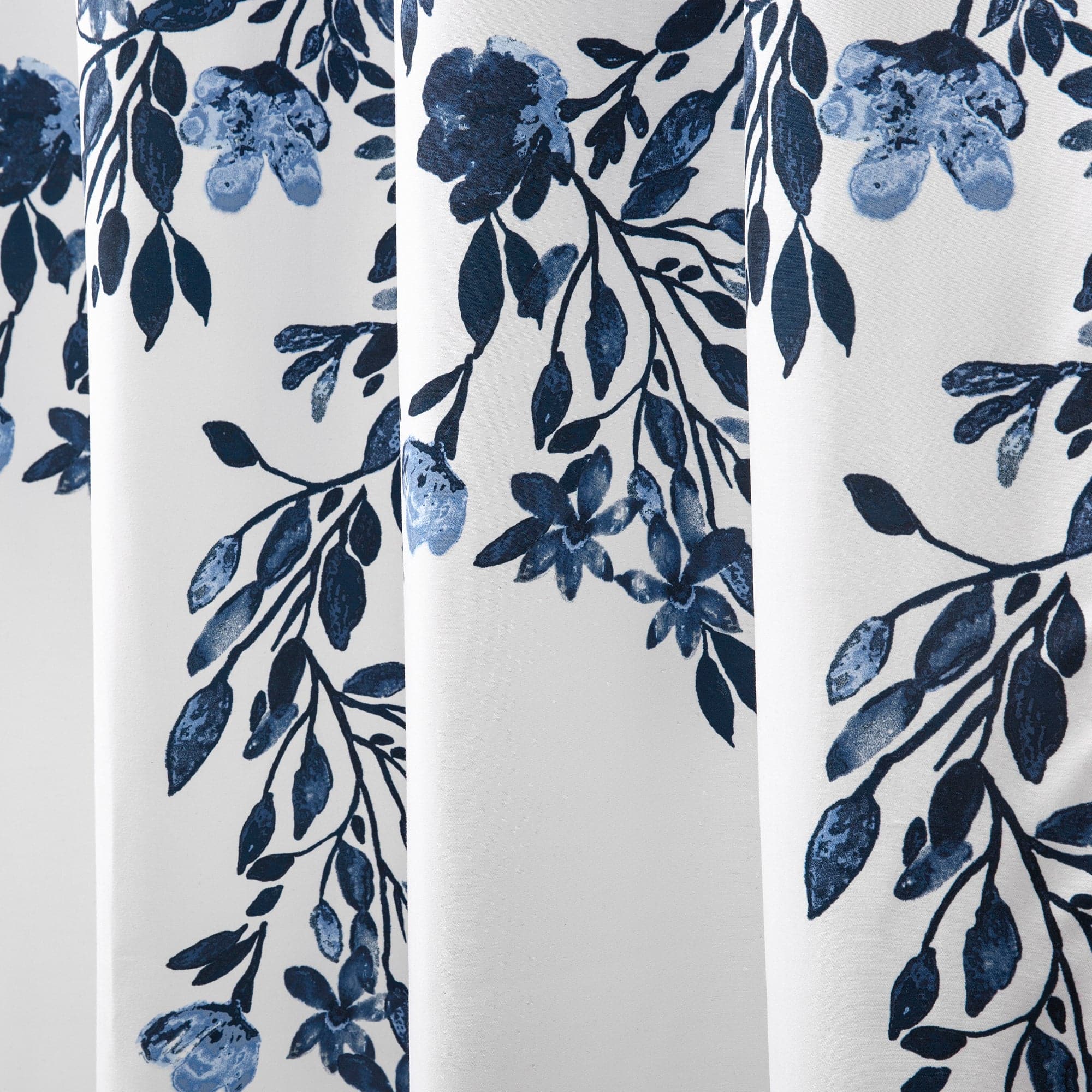 navy floral fabric australia