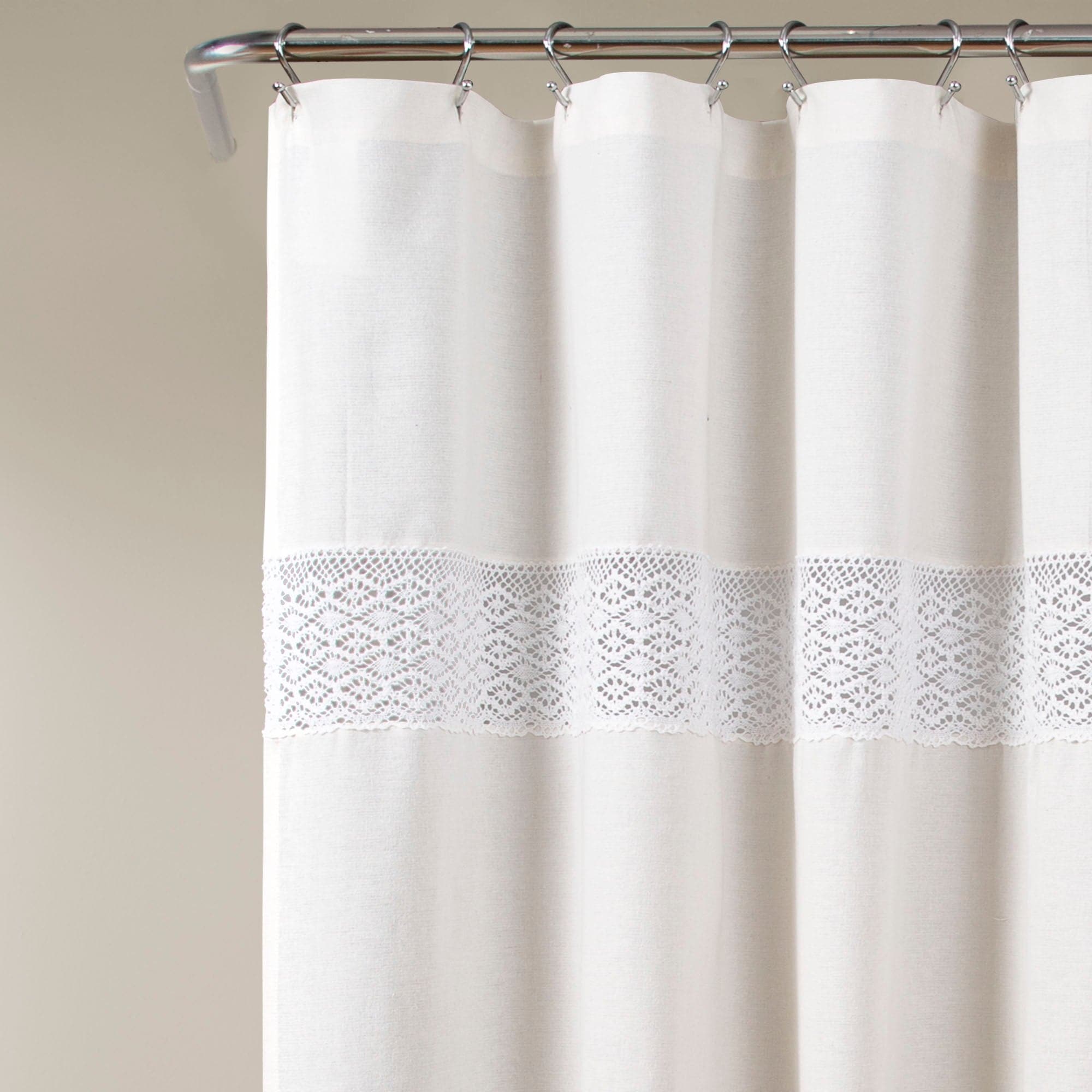 lace shower curtains