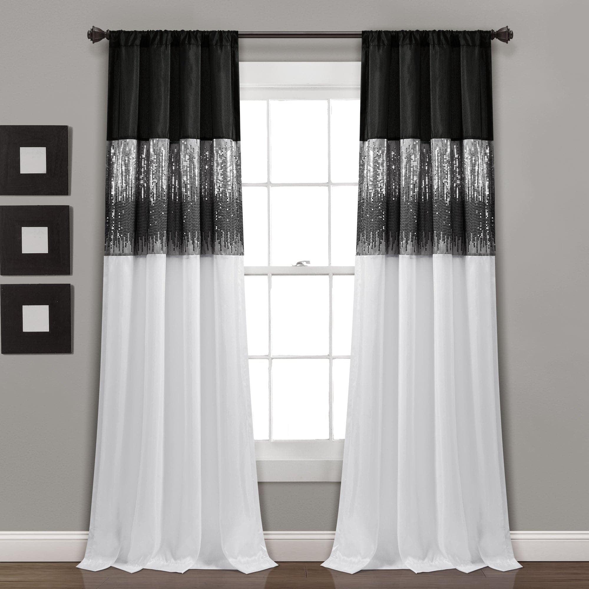 sidelight window panel curtains