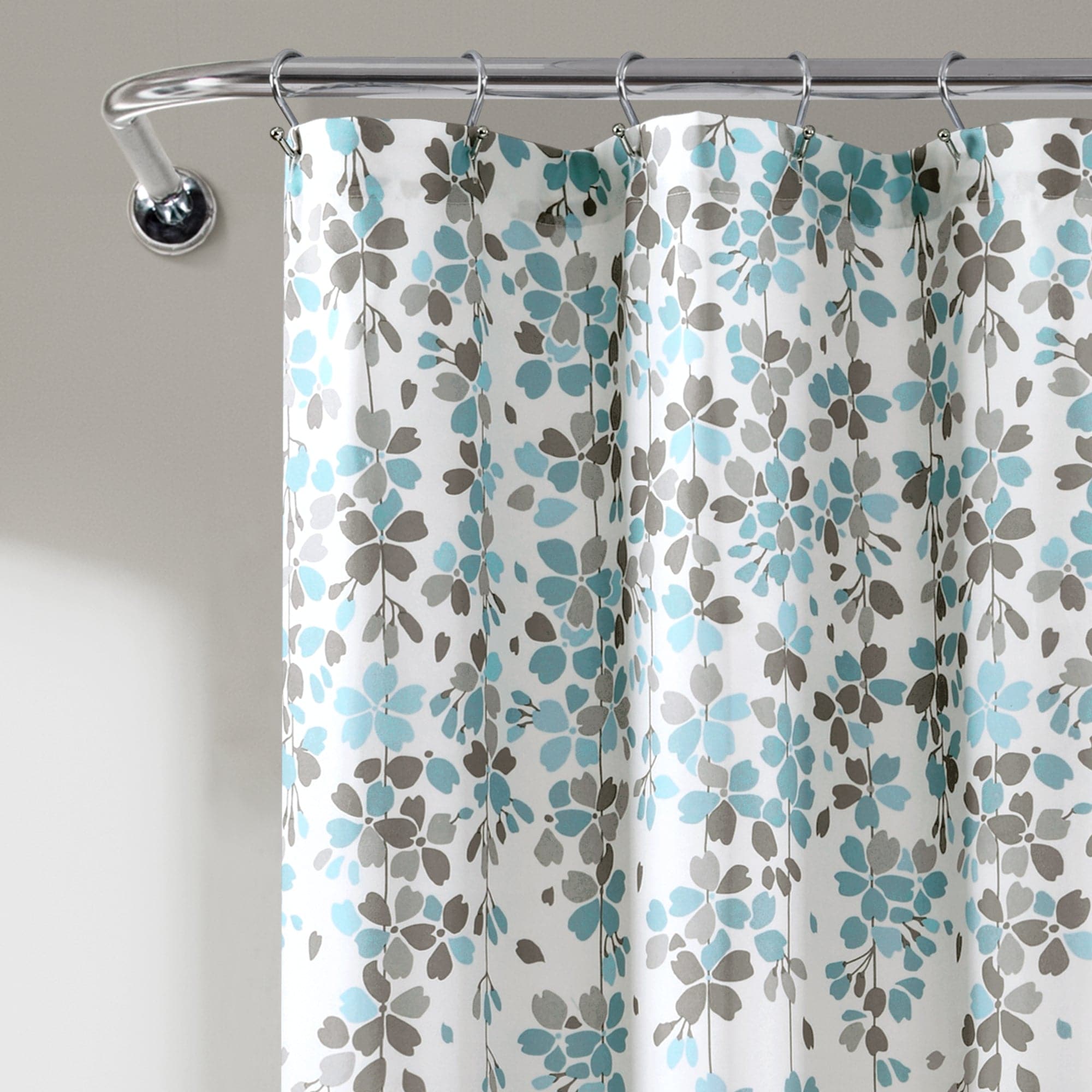 bed bath and beyond blue shower curtain