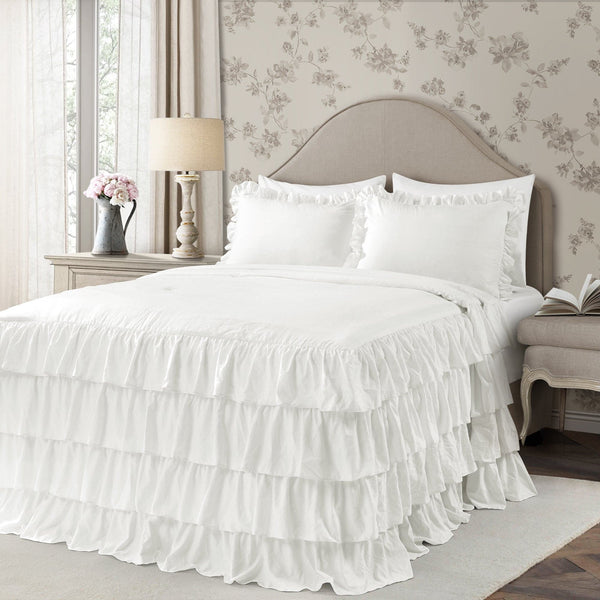 Allison Ruffle Skirt Bedspread Set | Lush Decor | www.lushdecor.com ...