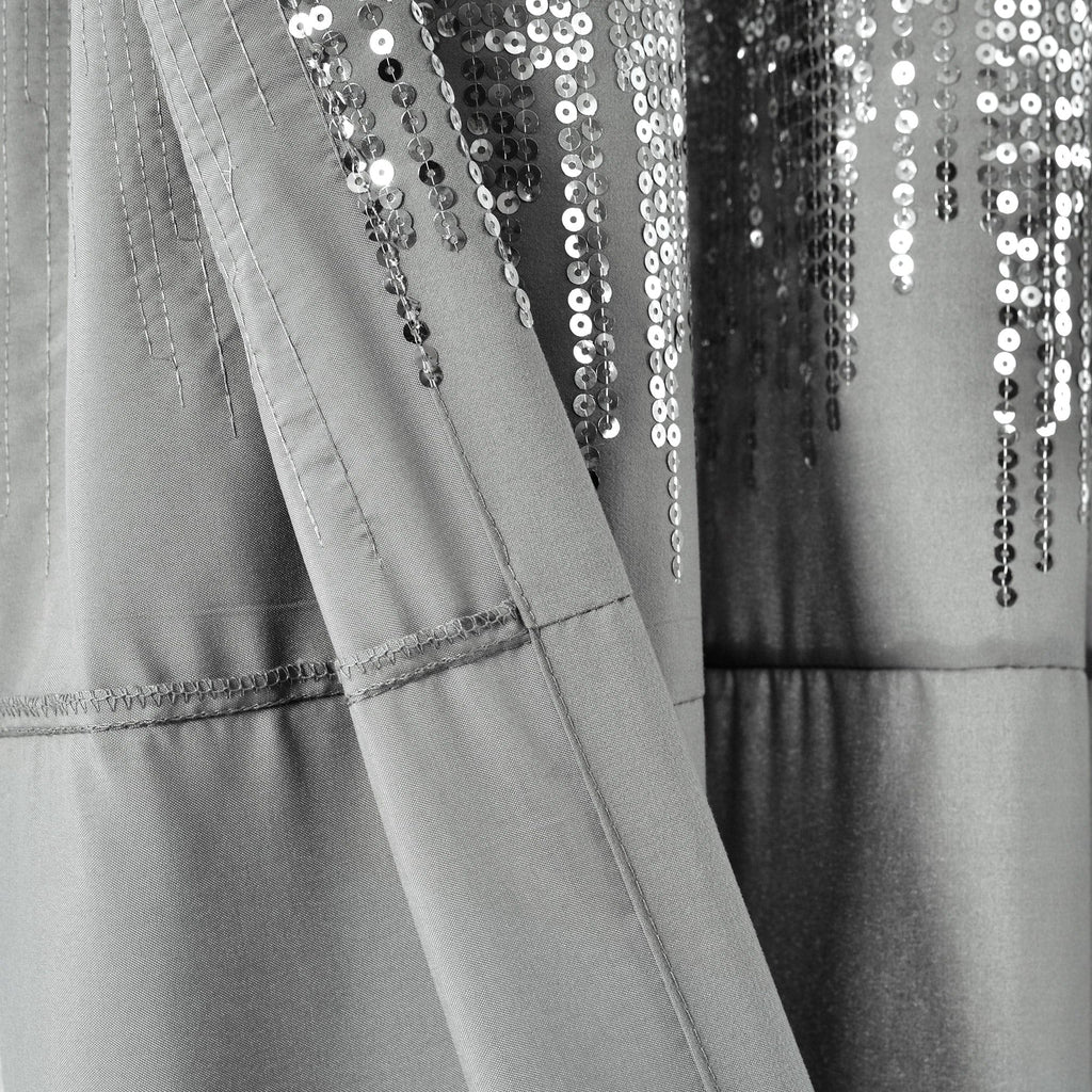 Shimmer Sequins Window Curtain Panel Set | Lush Decor | www.lushdecor ...