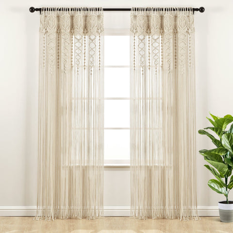 macramé curtains Lush Decor