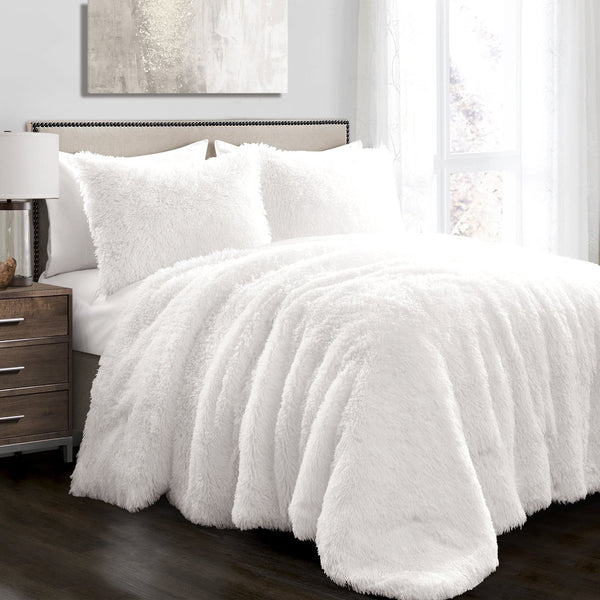 Emma Faux Fur Comforter Set | Lush Decor | www.lushdecor.com – LushDecor