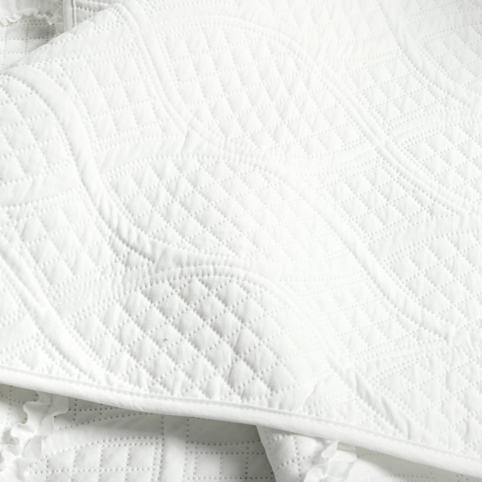 Avon Textured Ruffle Quilt 3 Piece Set | Lush Decor | www.lushdecor.com ...