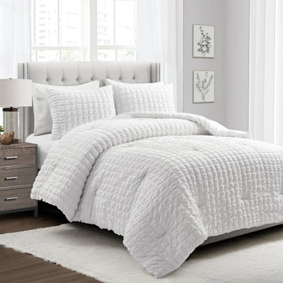 Affordable Bedding Online Lush Decor Www Lushdecor Com LushDecor   16T008168 CRINKLE TEXTURED DOBBY 3 PC WHITE COMFORTER FULL QUEEN 194938025843 9bb6272e Fdaf 4b83 8955 Ecc7db9fd9a9 400x 