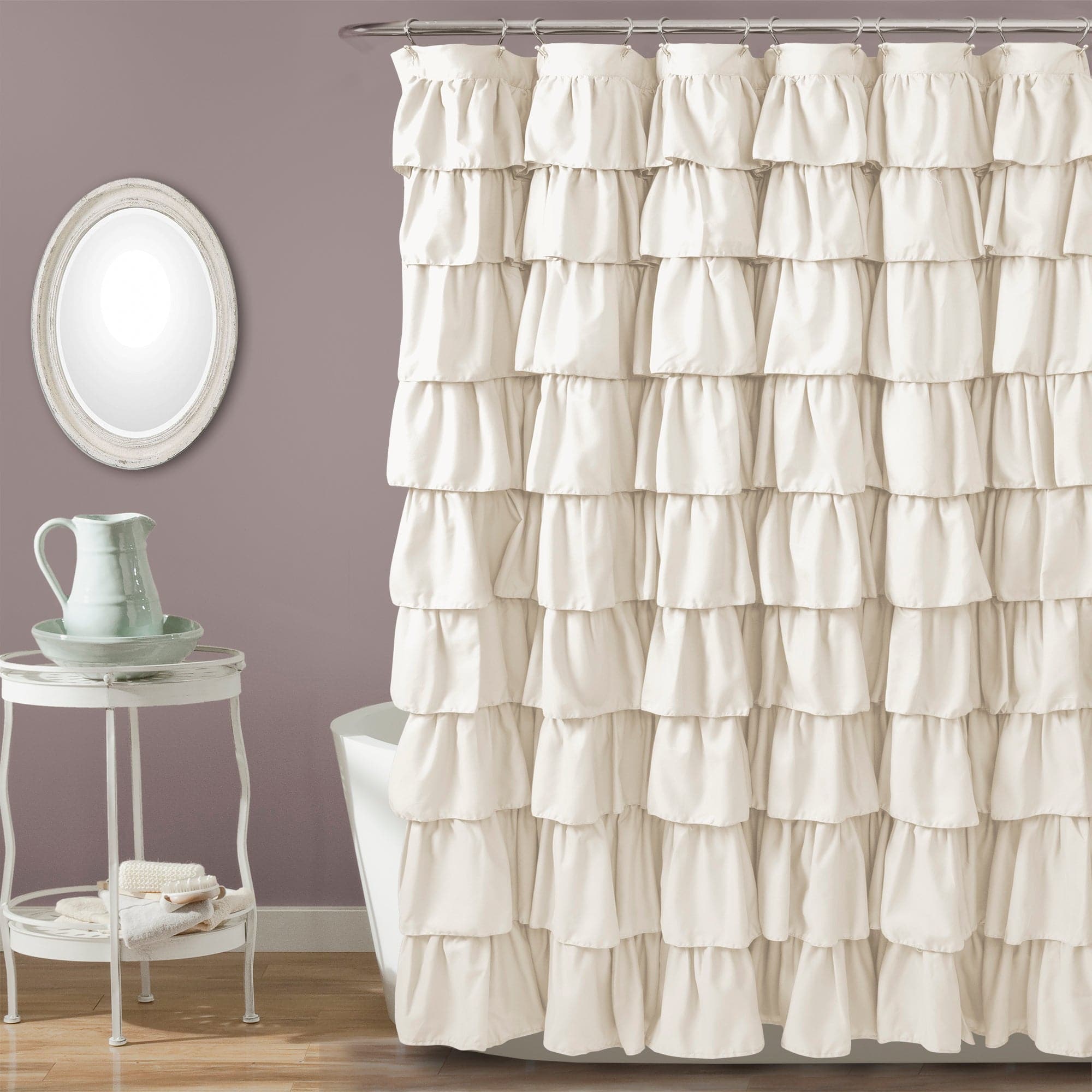 Ruffle Shower Curtain Lush Decor Wwwlushdecorcom Lushdecor