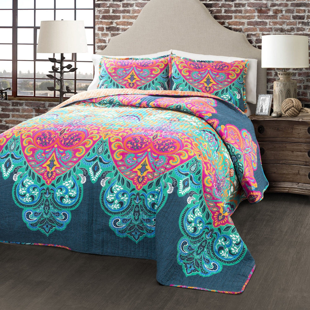 Boho Chic Quilt 3 Piece Set Lush Decor Www Lushdecor Com