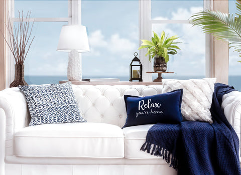 Casually Coastal Decorative Pillow Cover Collection