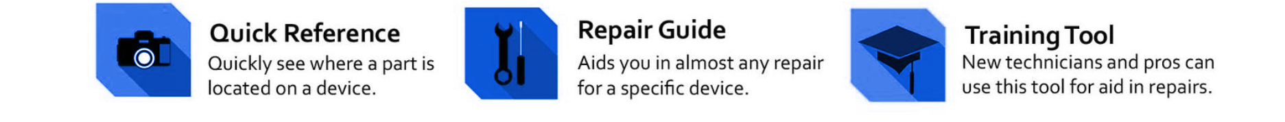 Apple iPhone 8 Plus Repair Non-Magnetic Screw Mat RepairX Hero
