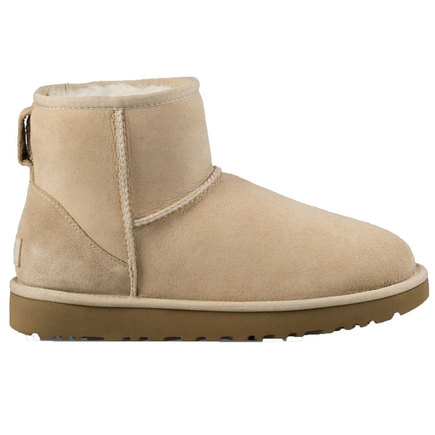 UGG Classic Mini. Сапоги UGG Australia женские. UGG ботинки по щиколотку. Угги ультра мини женские песочного цвета.