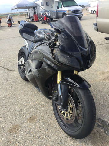 Crashed CBR 600rr