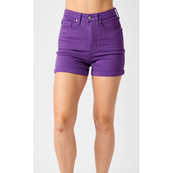 HW TUMMY CONTROL SHORTS BY JUDY BLUE – Salty Lime Boutique