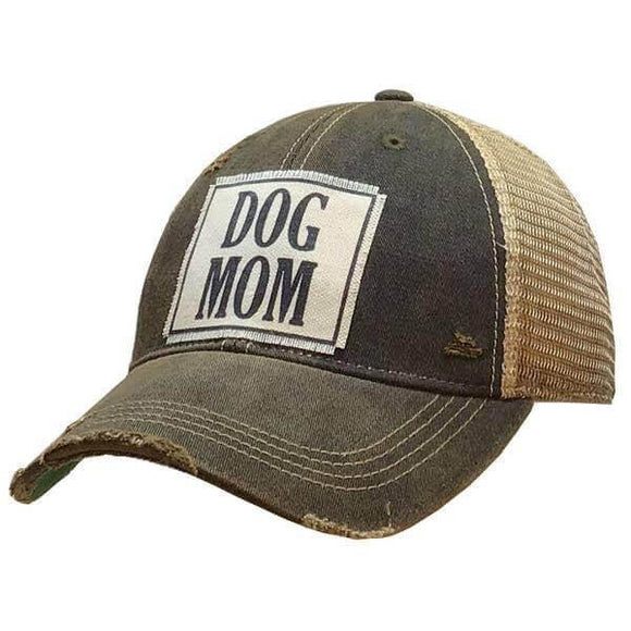 Bad Moms Club Distressed Trucker Cap