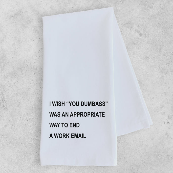 Work Email - Tea Towel