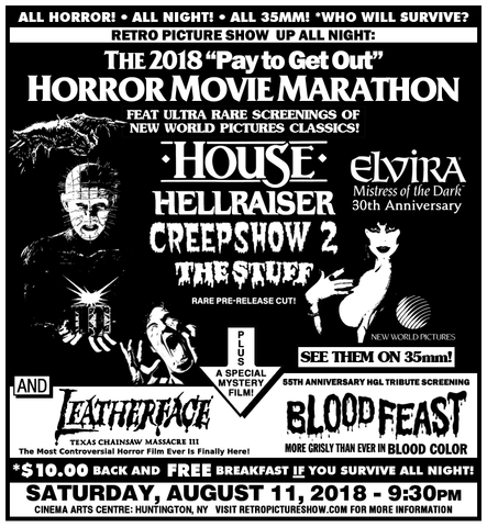 Up All Night: The 2018 Pay to Get Out Horror Movie Marathon –  retropictureshow