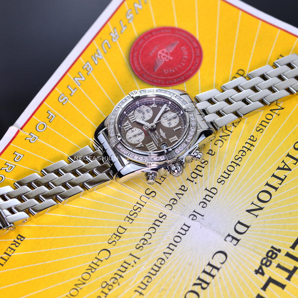  popular d13050 Breitling chronomat watch for men 
