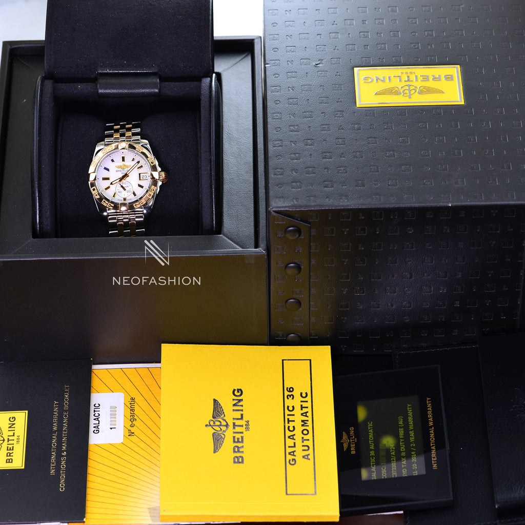  automatic mens Breitling watch model chronomat d13050 