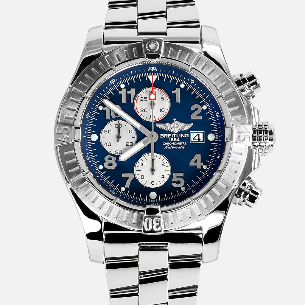 Breitling Super Avenger II Blue Dial A13370 - NeoFashion